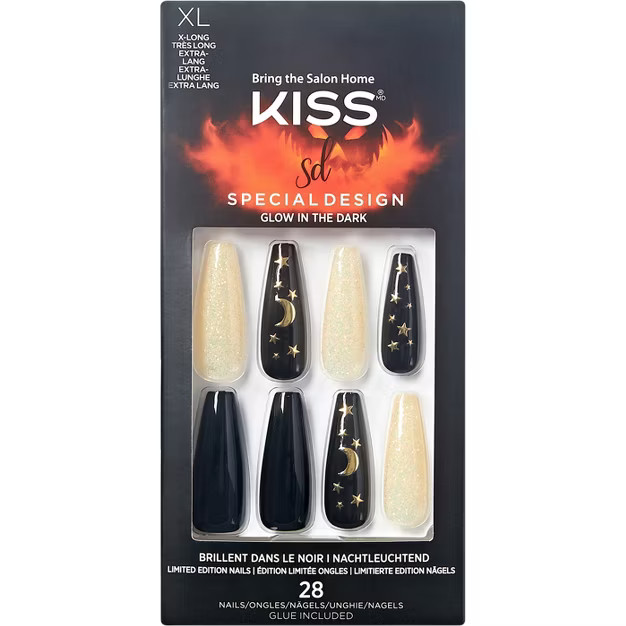 KISS Products Halloween Special Design Fake Nails - Still Alive - 31ct | Target