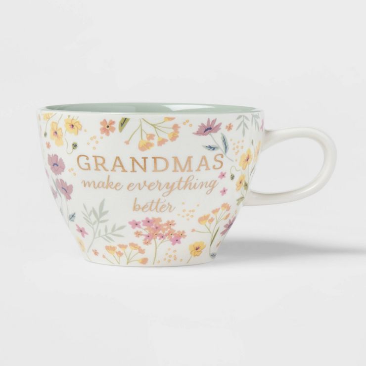 19oz 'Grandmas Make Everything Better' White Latte Mug - Threshold™ | Target