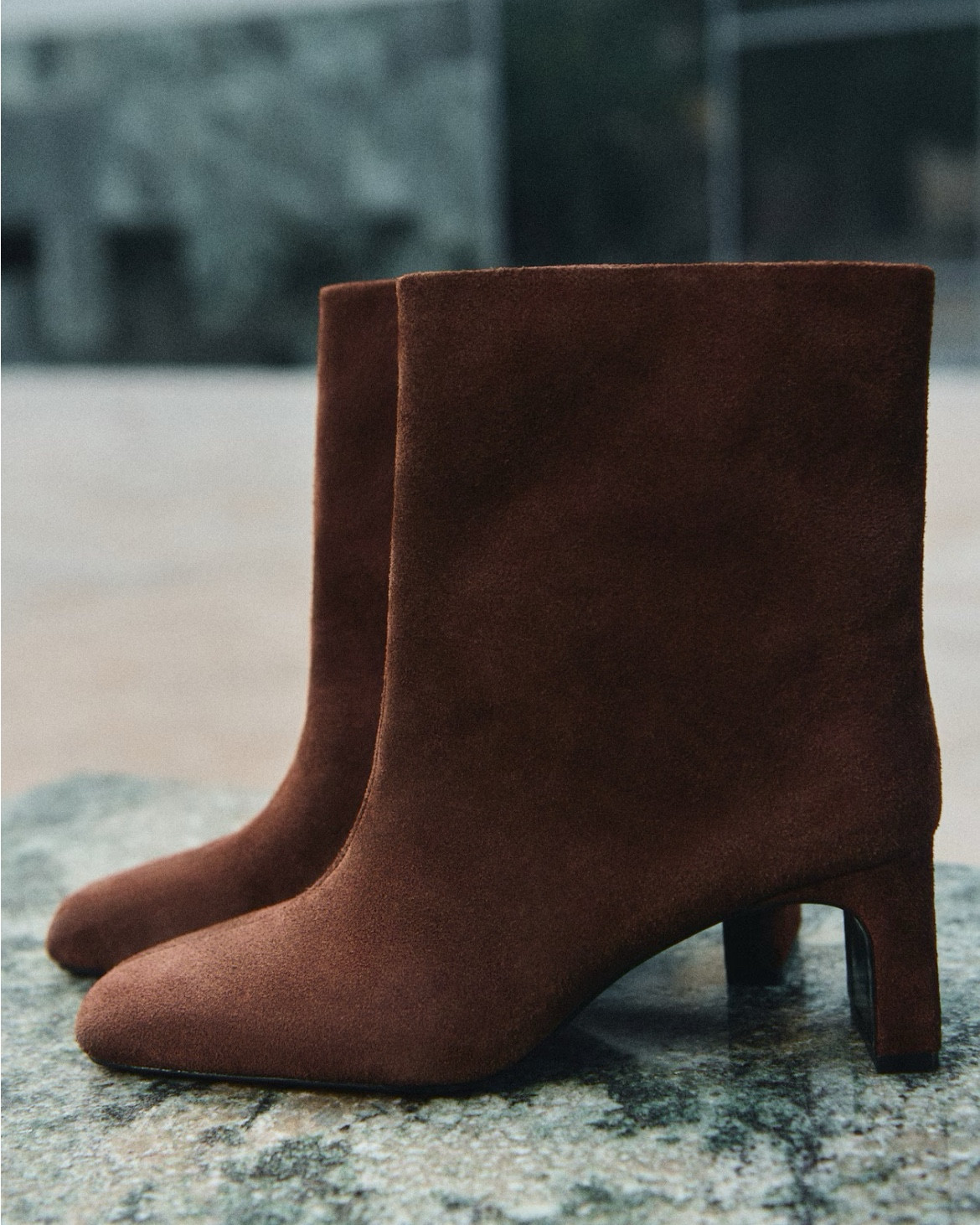 Brown suede booties 

#LTKSeasonal