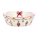 Wavy Nutcracker Servebowl Holl Multi | The Container Store