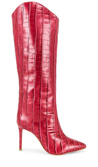Maryanna Boot in Garnet | Revolve Clothing (Global)