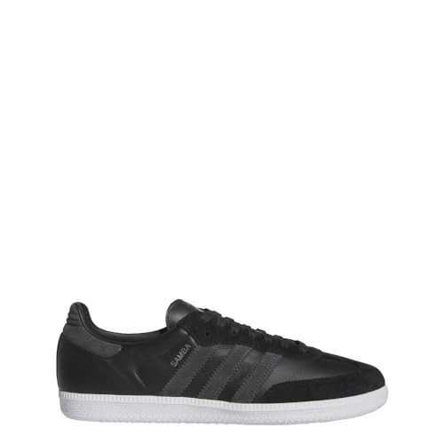 adidas Samba ADV Shoes - Core Black/Carbon/Silver Metallic - 4.0 | Amazon (US)