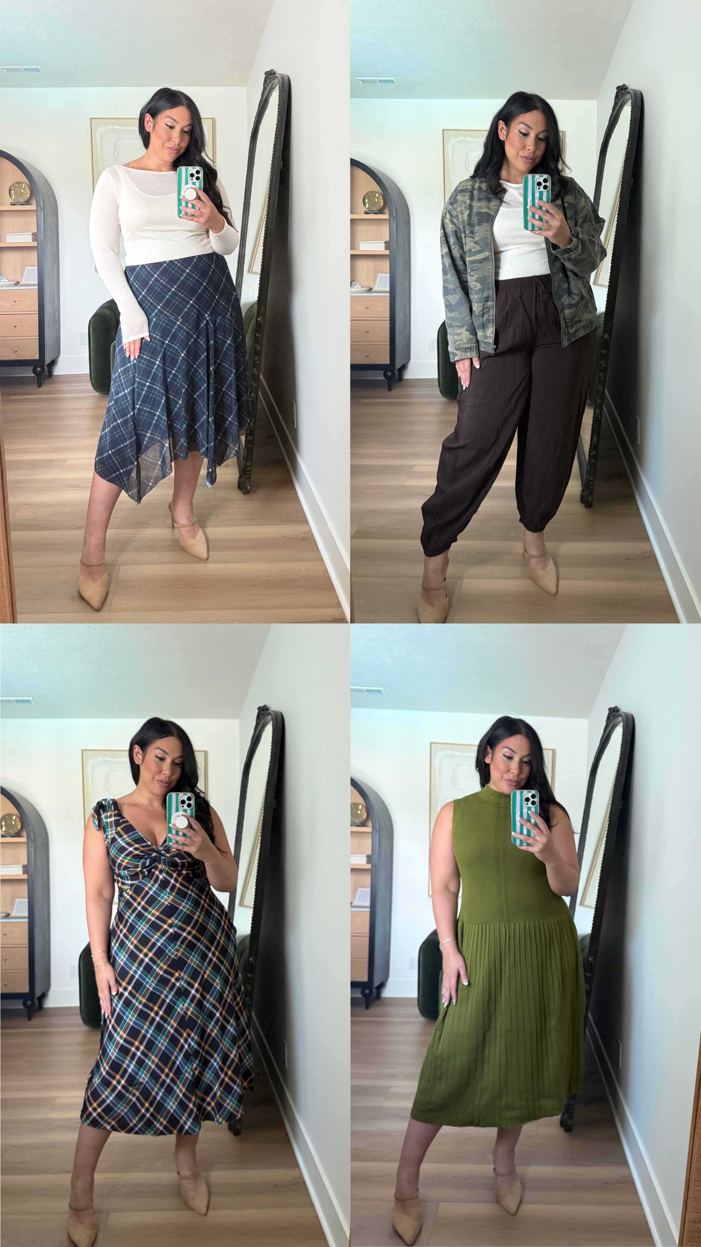 The cutest new styles from Walmart for fall! midsize, fall fashion, fall style, walmart skirt, plaid skirt, trending fall, affordable fashion, walmart fashion 

 #LTKSeasonal #LTKMidsize