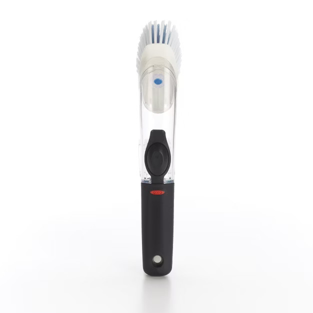 OXO Soap Dispensing Dish Brush - Black | Target
