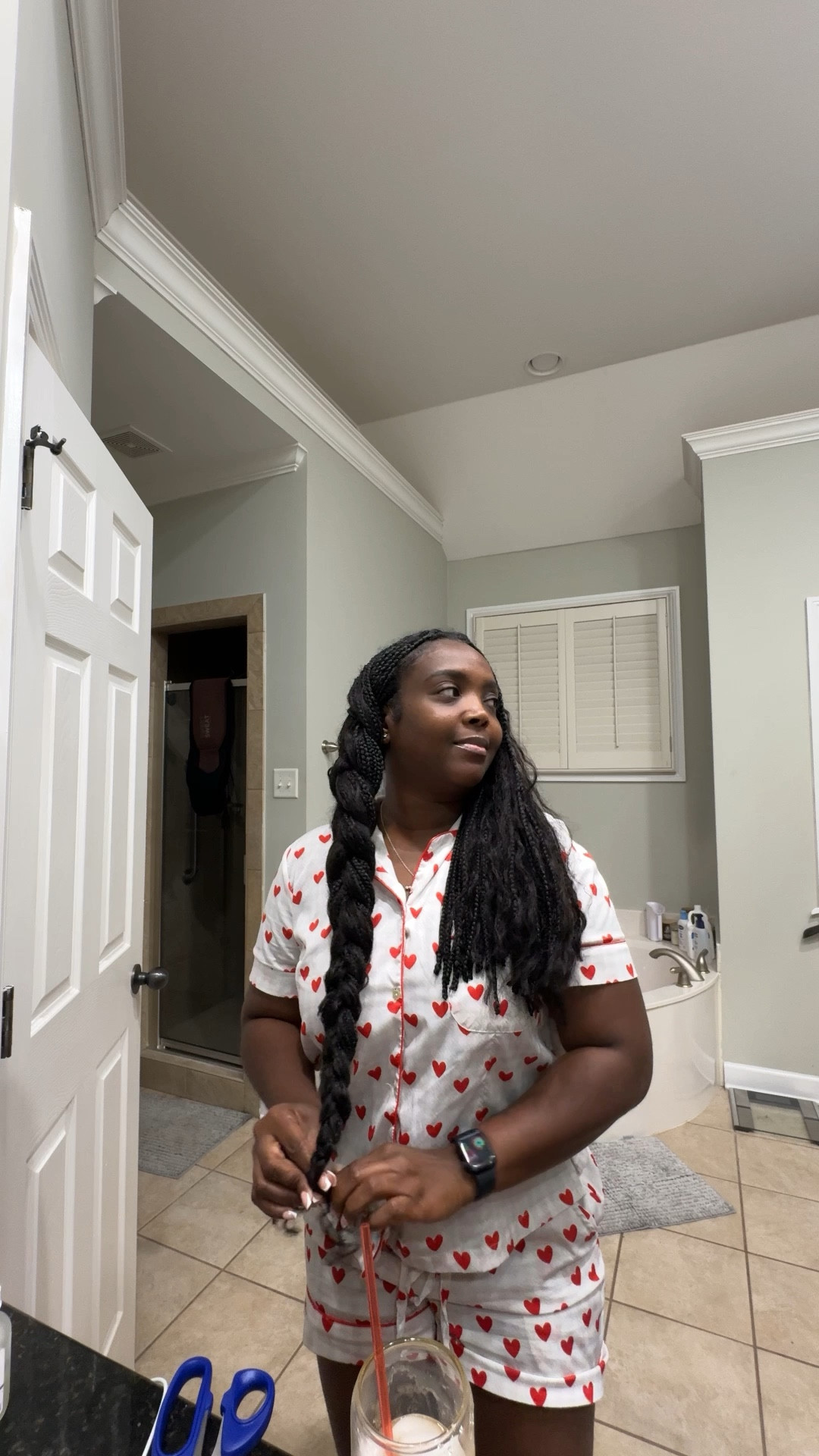 Times up! The braids have to go!!!