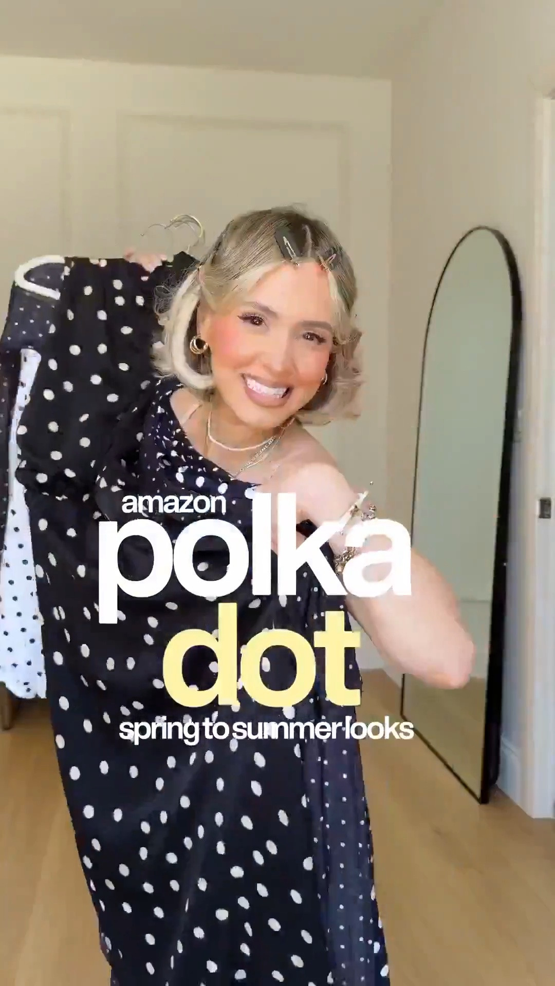 Polka dot spring to summer looks all from Amazon ✨🙊

XS or small in everything! If extra small is not available, then I’m wearing a small. 

Abercrombie jeans size 27R
Exact Capri pants are from Nordstrom but I linked similar from Amazon

#LTKootd #LTKgrwm #LTKU