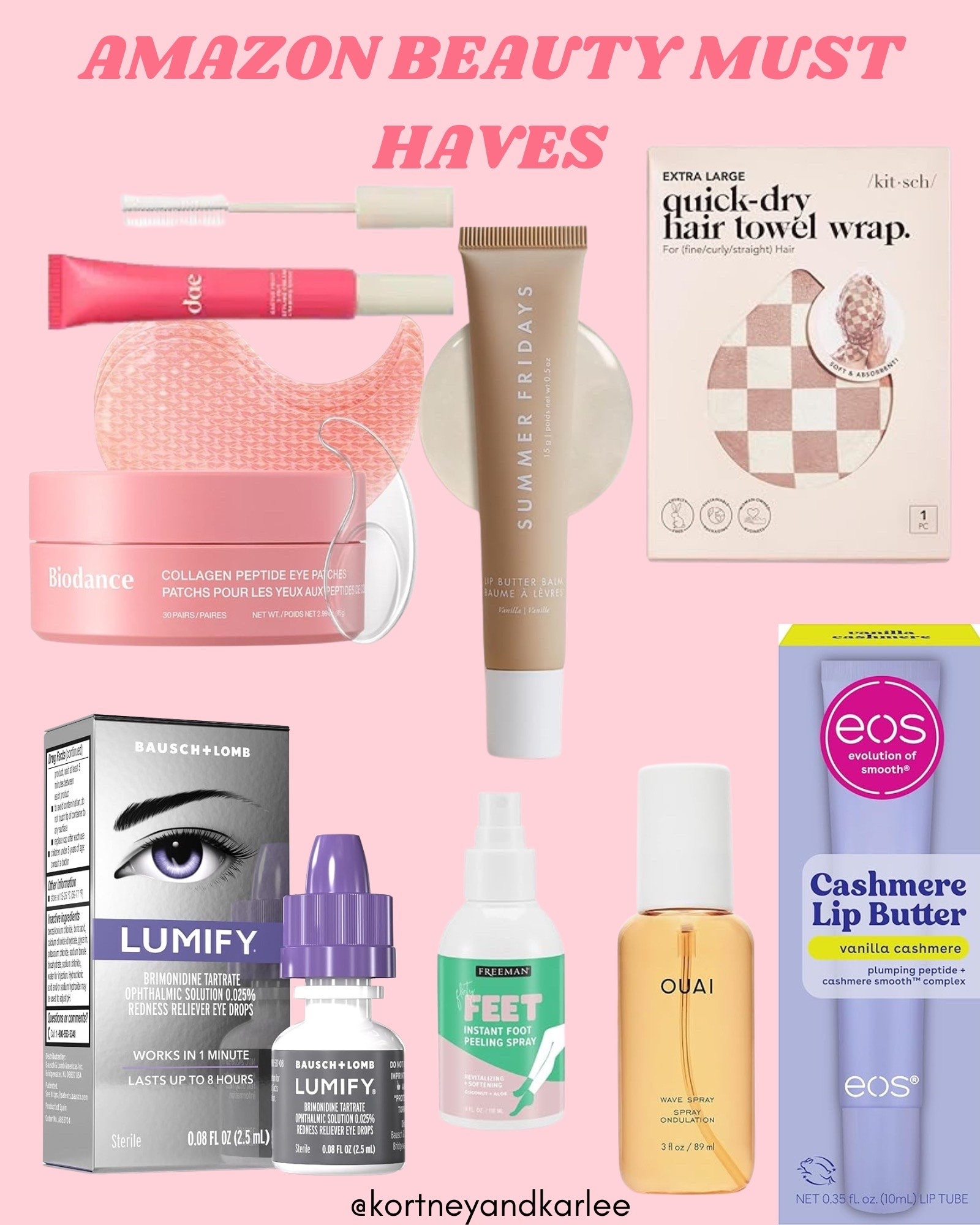 Amazon Beauty Must Haves!

Kortney and Karlee | #kortneyandkarlee #LTKfindsunder50 #LTKfindsunder100

#LTKTravel