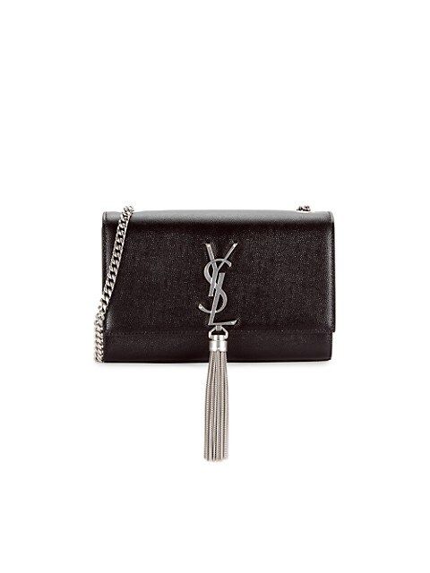 Saint Laurent Small Kate Monogram Leather Shoulder Bag on SALE | Saks OFF 5TH | Saks Fifth Avenue OFF 5TH
