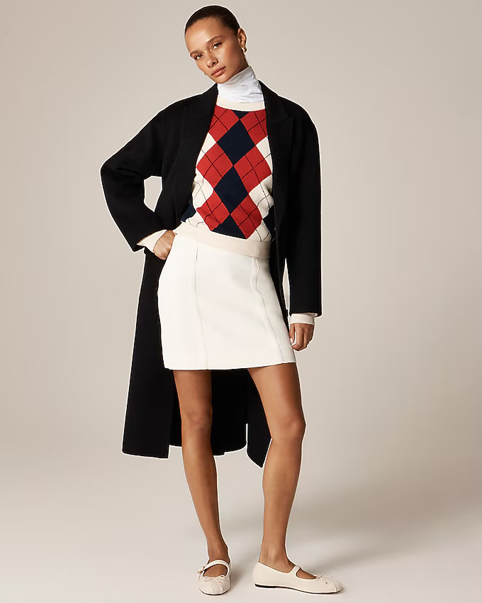 Mini skirt in bouclé | J. Crew US