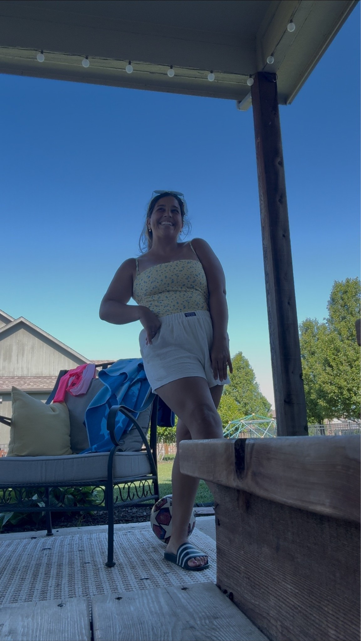 One piece / swim suit / mom suit / pool season / summer
