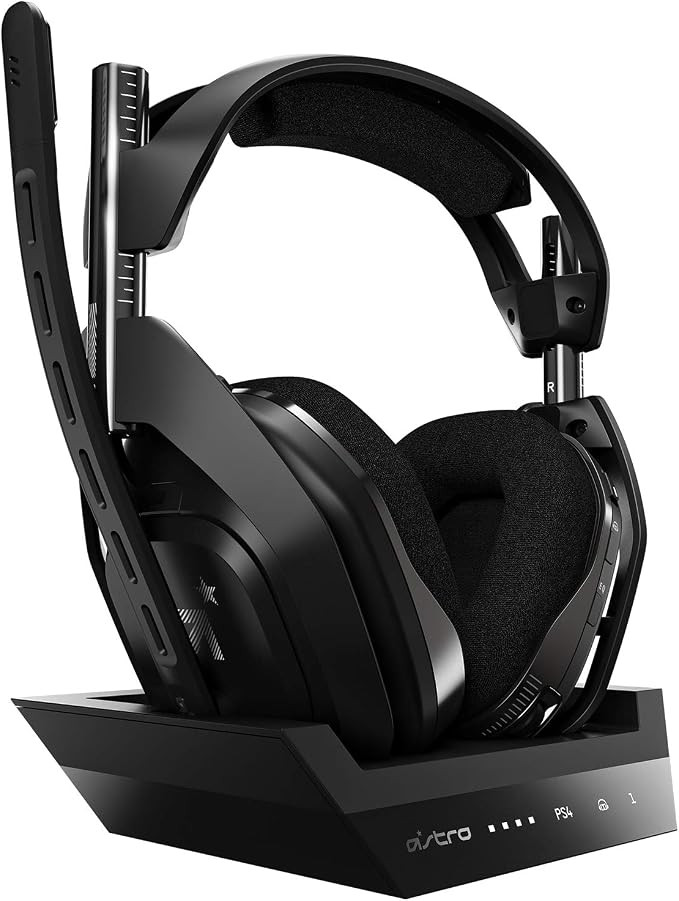 ASTRO Gaming A50 Wireless Headset + Base Station Gen 4 - Compatible With PS5, PS4, PC, Mac - Blac... | Amazon (CA)