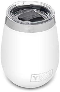 YETI Rambler 10 oz Wine Tumbler, Vacuum Insulated, Stainless Steel with MagSlider Lid | Amazon (US)