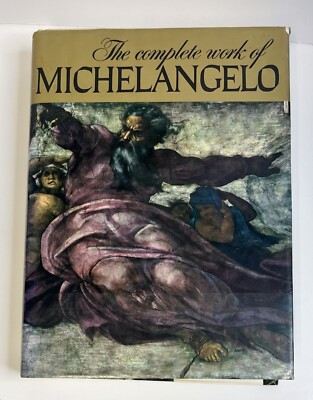 The Complete Work of Michelangelo An Artabras Book Oversized Coffee Table Nice  | eBay | eBay US
