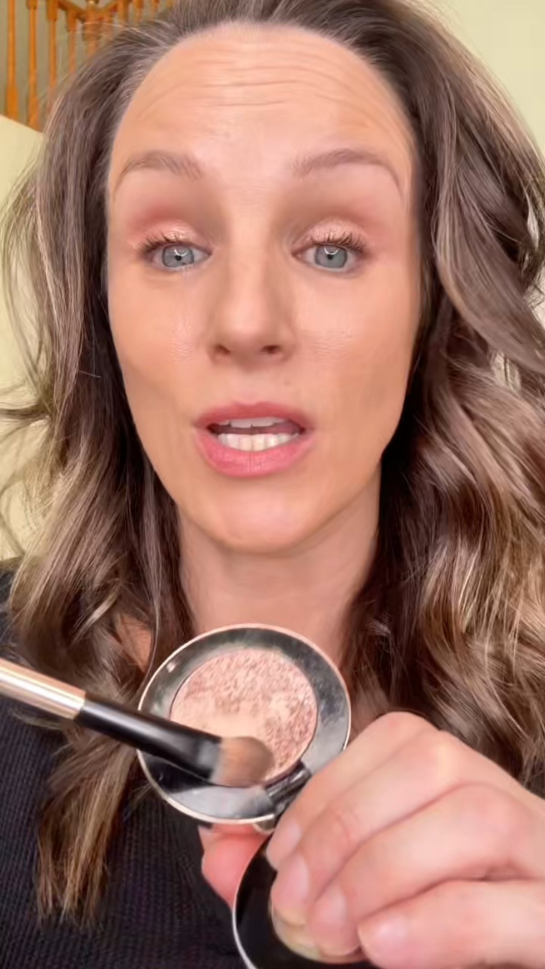 Glaze is such a flattering shade — dimensional, luminous, and easy to blend with a finger or brush. No fallout, no effort, just gorgeous shine.

#makebeauty #makebeautyeyeshadow #metalliceyeyeshadow #multichromatic #beautyover40 

#LTKBeauty #LTKOver40