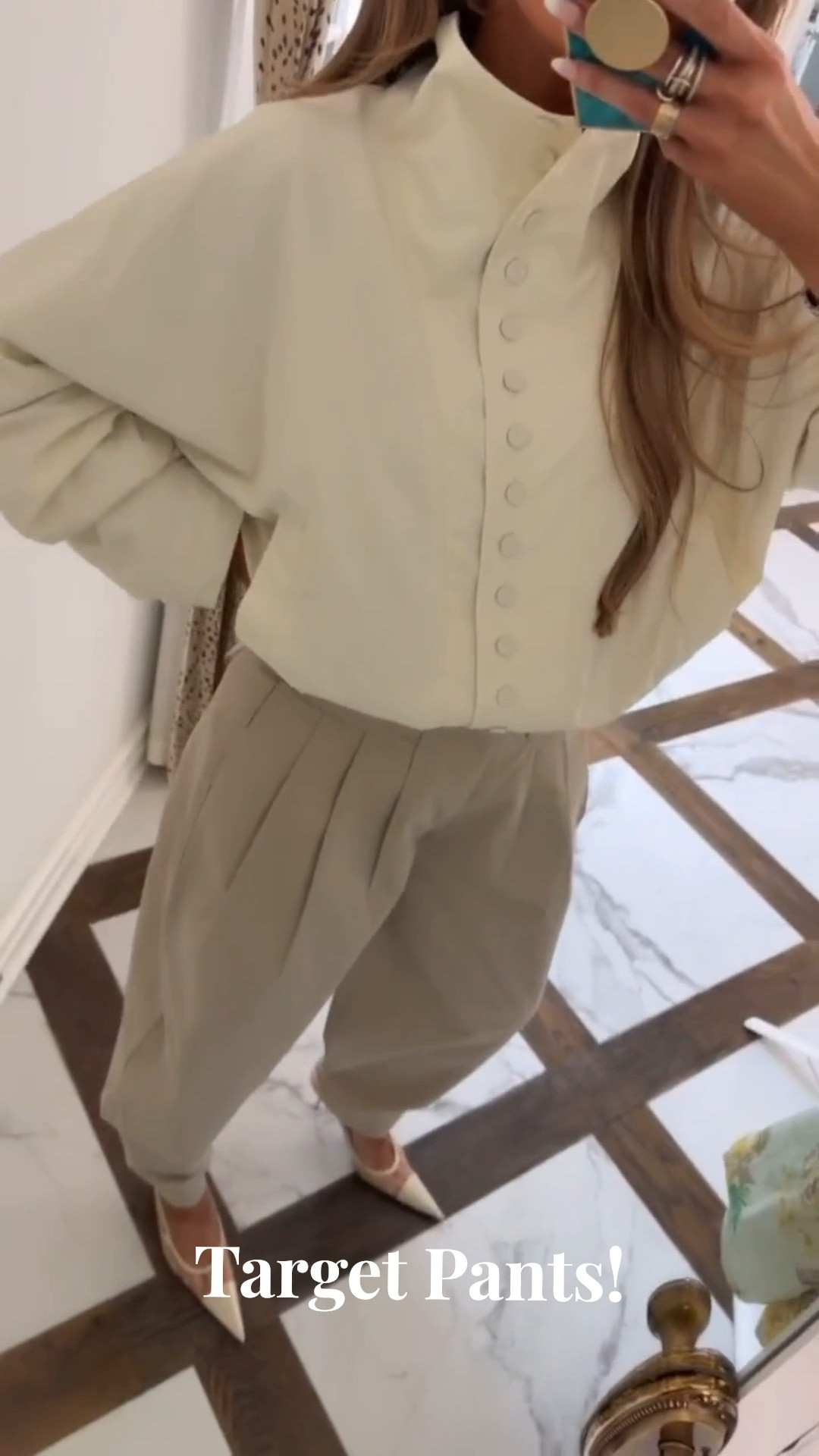 These pants are FUN! Cute business casual outfit for the fall!! Wearing a XS jacket and US 2 in the pants! 

Zara fashion, Zara finds, Target fashion, Target finds, Business casual workwear, Fall outfits women, Autumn outfits, Teacher outfits, Trouser pants, Nylon jackets, Gemme Beauty, Emily Gemma

#LTKSeasonal #LTKWorkwear #LTKdayinmylife
