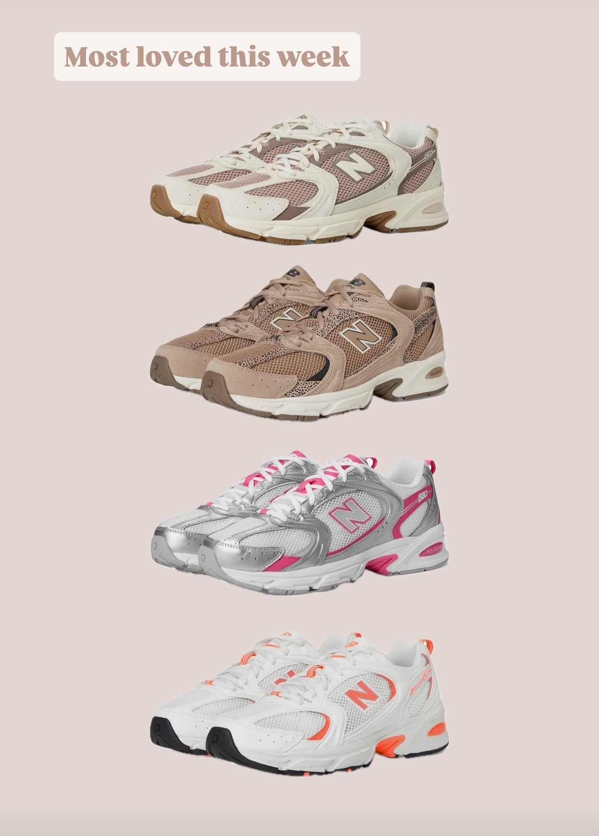 Most loved this week
Trending
New balance 530


#LTKActive #LTKootd #LTKfitnessgoals