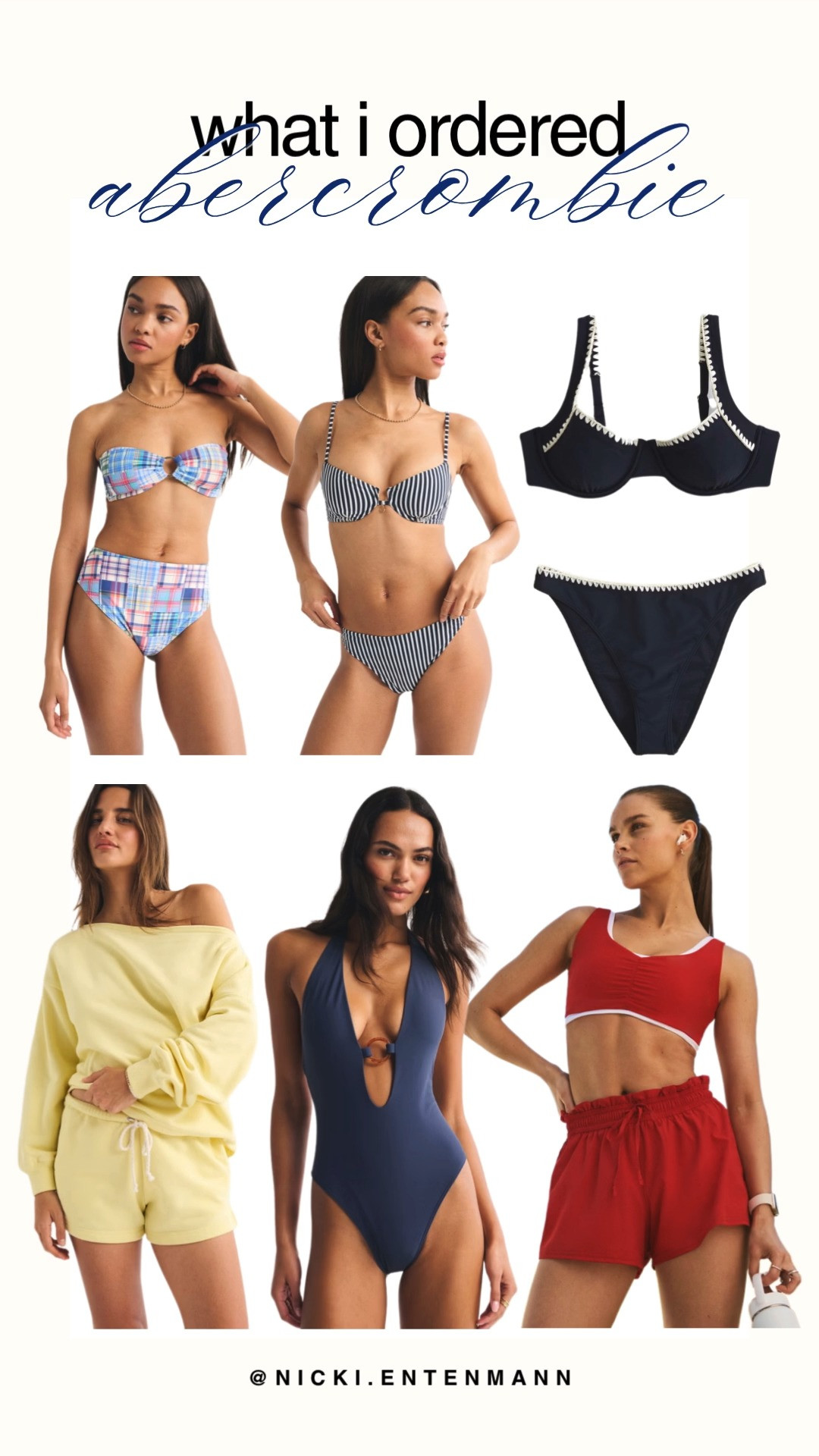 Check out my latest Abercrombie order featuring the perfect mix of swimwear and cozy lounge sets for the upcoming season. This haul includes flattering high-waisted bikinis in fun patterns, a chic navy one-piece with ring detailing, and their ultra-soft matching shorts sets in vibrant yellow and red. These high-quality pieces are designed for both comfort and style, making them essential additions to your vacation wardrobe or weekend routine. Shop these new arrivals in the app now to grab your favorites while they are still in stock.

#abercrombie #abercrombiehaul #swimwear #summerstyle #loungewear #beachready #vacationoutfit #abercrombiestyle #shoppinghaul #springfashion 

 #LTKMothersDay #LTKSwim #LTKTravel