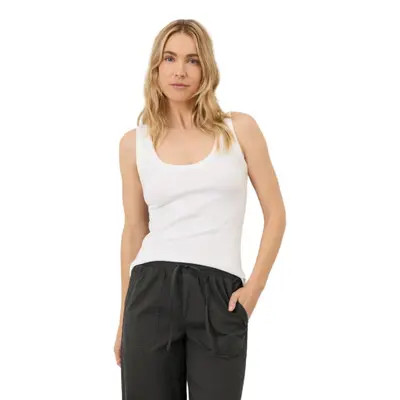 Pact Perfect Rib Scoop Neck Tank Made With Organic Cotton in Heather Grey at Nordstrom, Size Large | Nordstrom