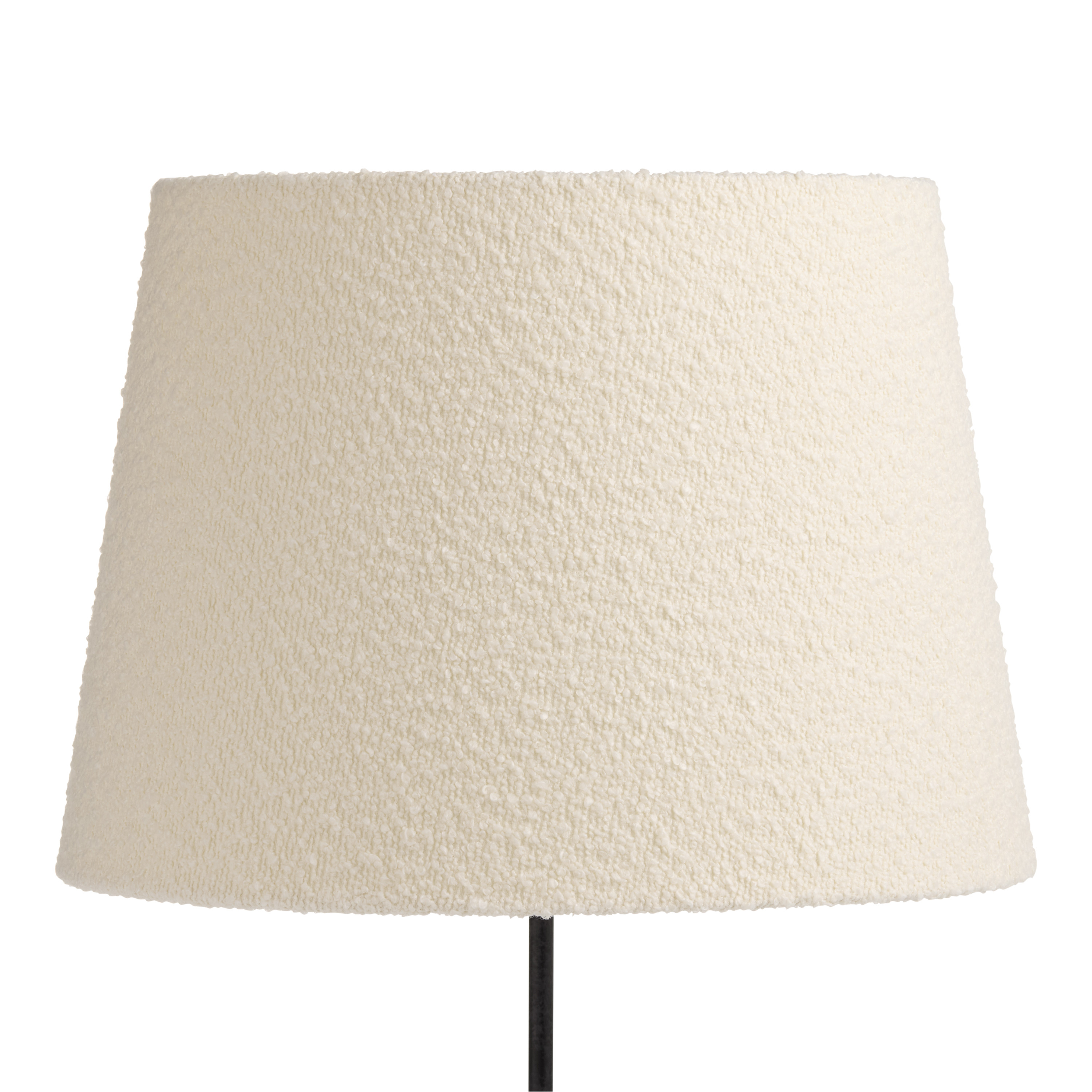 Ivory Boucle Drum Table Lamp Shade | World Market