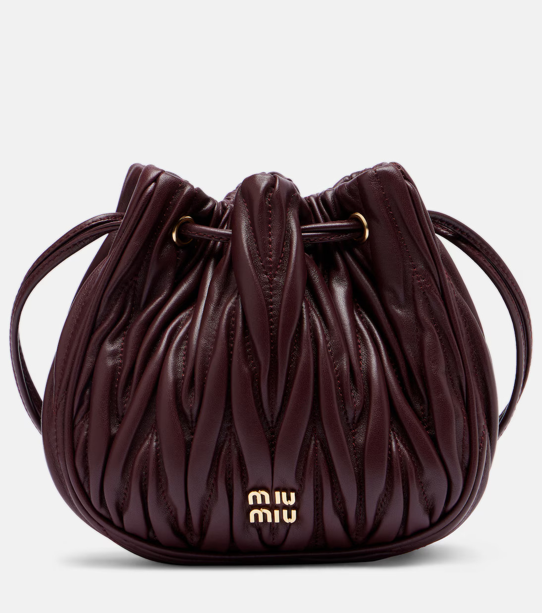 Matelassé leather bucket bag | Mytheresa (US/CA)