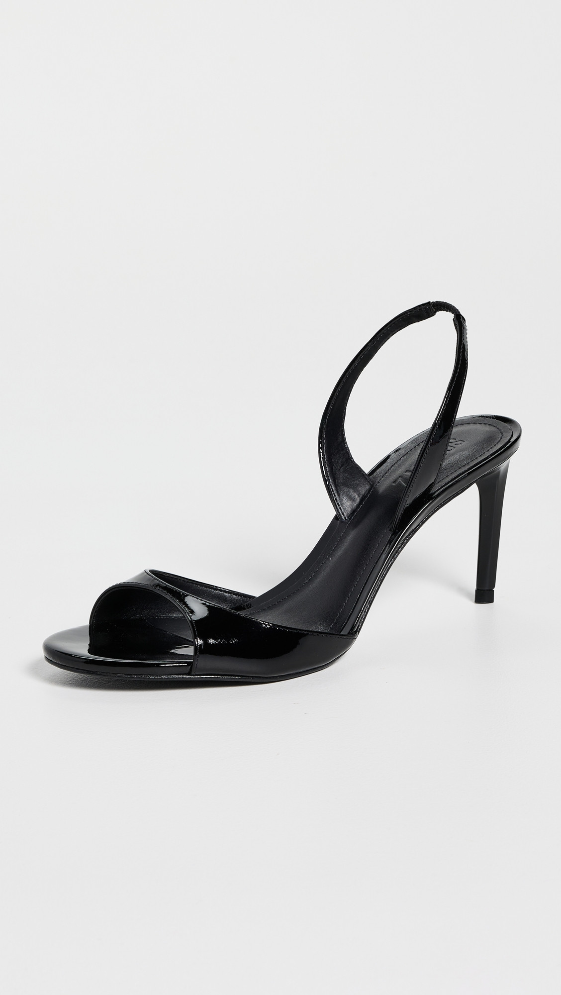 Schutz Scarlett Sling Mid Heels Black 6.5 | Shopbop