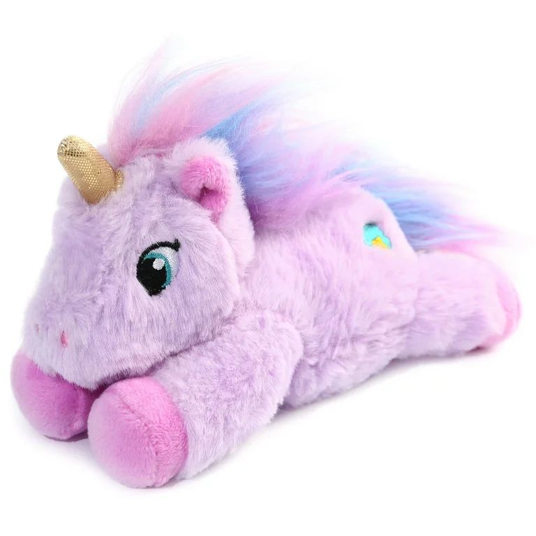 7 in Purple Unicorn Stuffed Animal Plush Toys for Girls, Kids, Boys | Walmart (US)