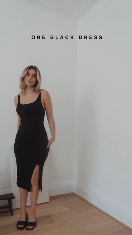 One black dress, 2 looks - SIMPLE or STYLED? 🖤

#LTKstyletip #LTKunder100 #LTKunder50