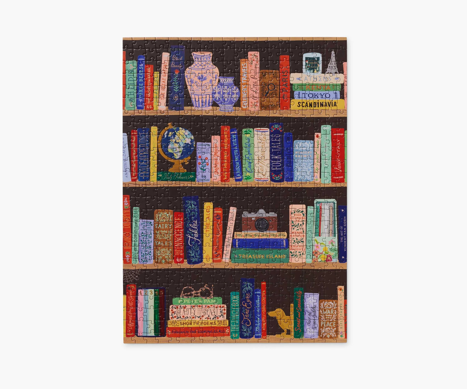 Jigsaw Puzzle - Bookshelf | Rifle Paper Co.