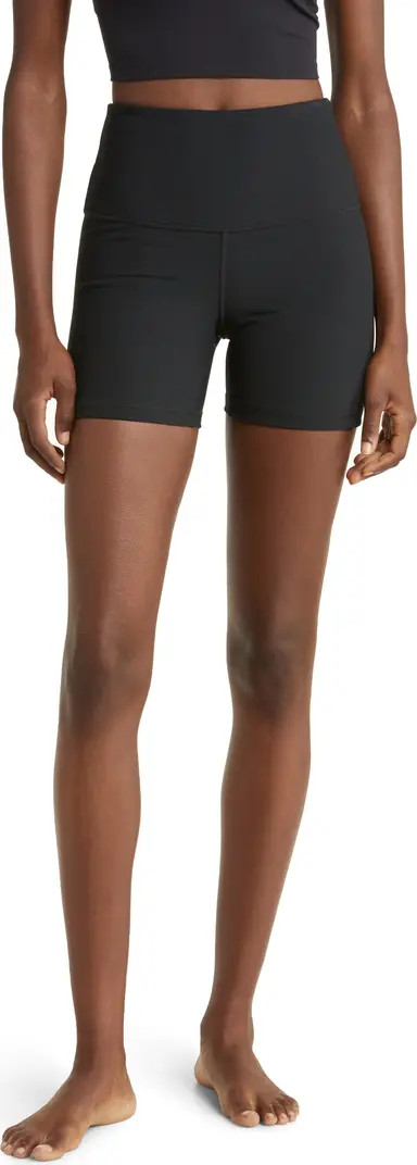 Luxe Rib High Waist Bike Shorts | Nordstrom