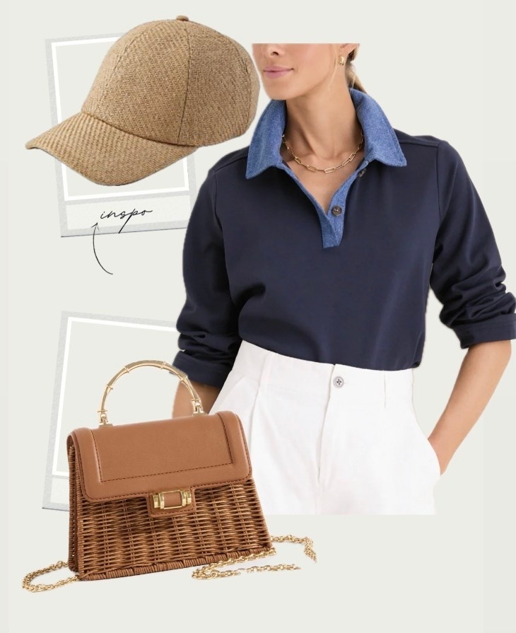 Women’s Fashion/ polo/ Cap/ Woven Bag

#LTKWorkwear
