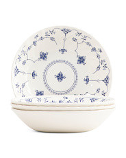 4pk Fin Blu Pasta Bowls | TJ Maxx