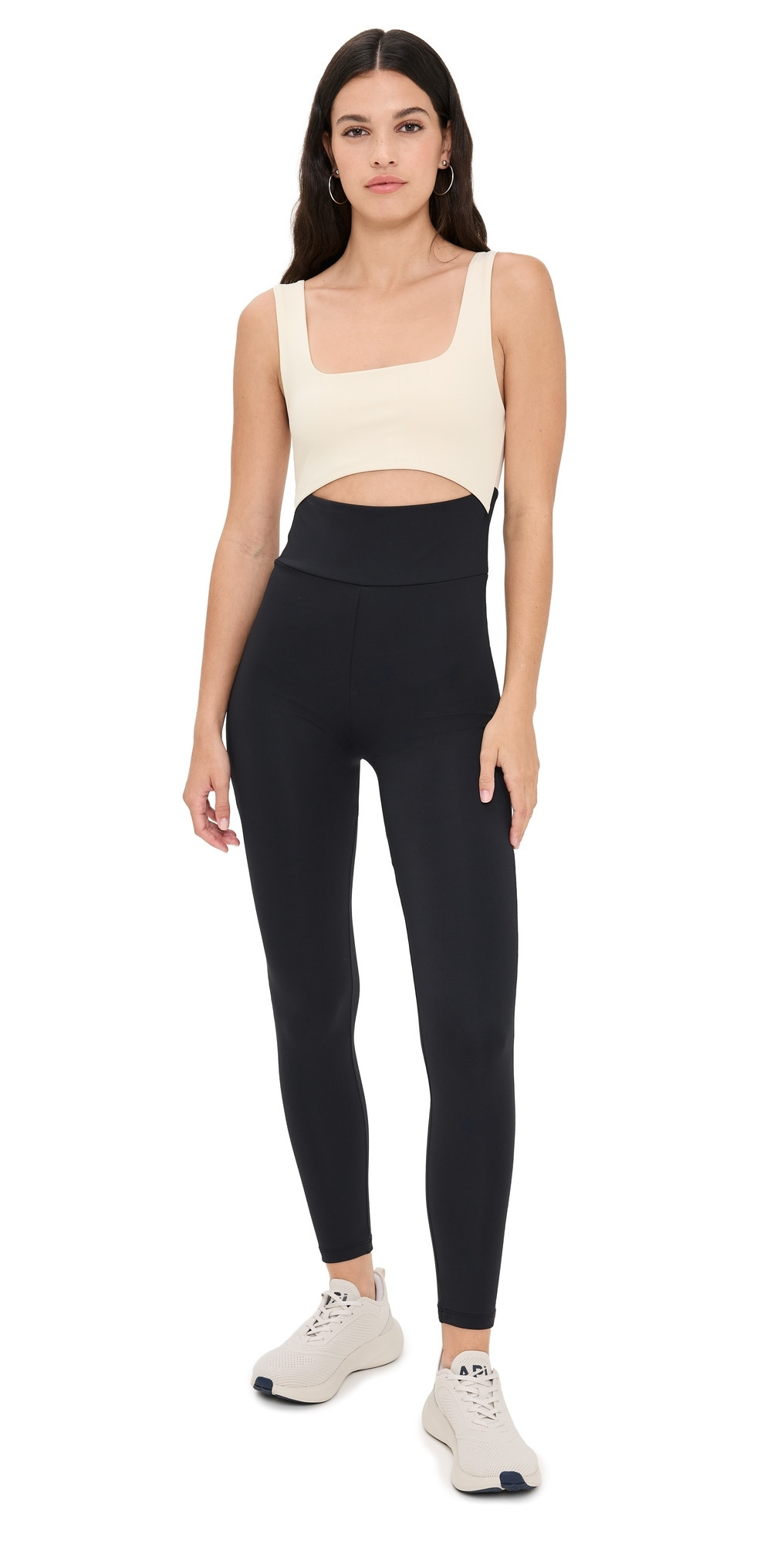 Strut This The Miller Jumpsuit Shell/Black XL | Shopbop
