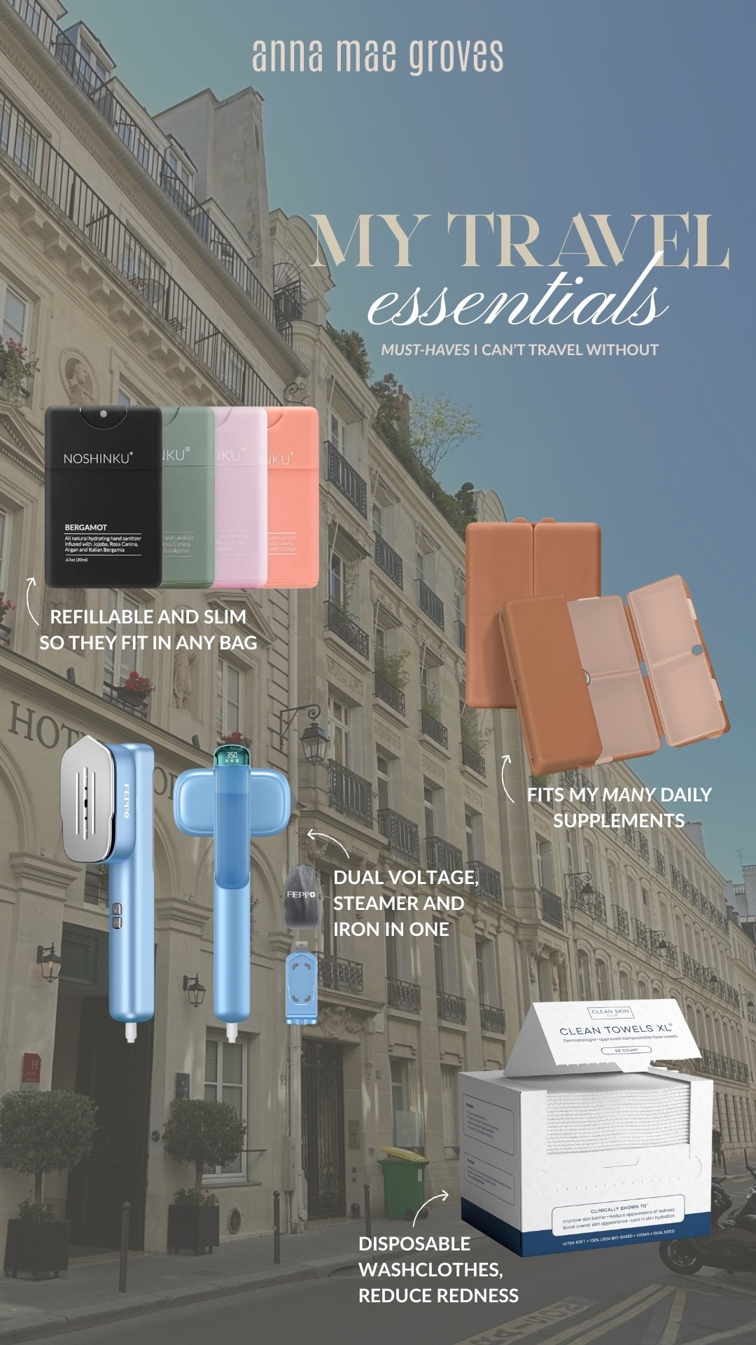 The essentials I can't travel without! Some of my favorite items that make traveling so much easier, no matter your destination! 

#LTKFindsUnder100 #LTKTravel #LTKFindsUnder50