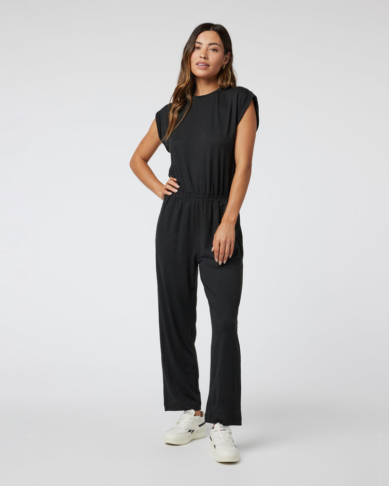 Short Sleeve Lux Crew Jumpsuit | Vuori Clothing (US & Canada)