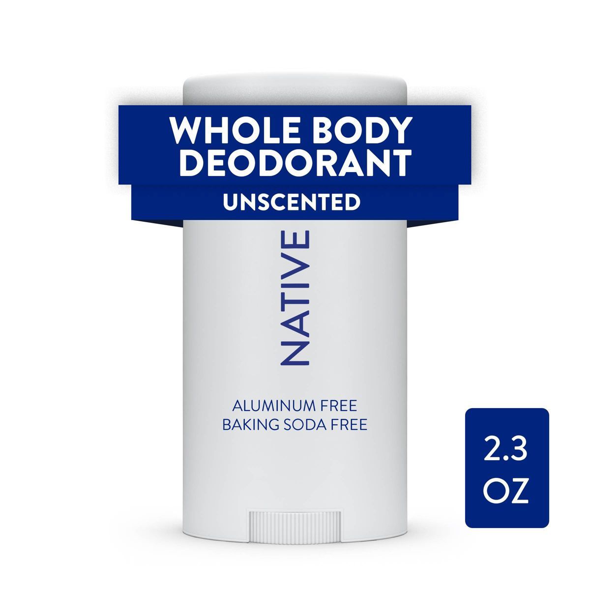 Native Whole Body Deodorant Stick - Unscented - Aluminum Free - 2.3oz | Target
