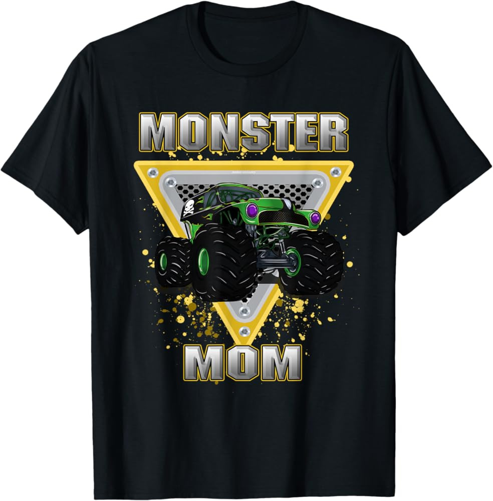 Monster Truck Mom T-Shirt | Amazon (US)