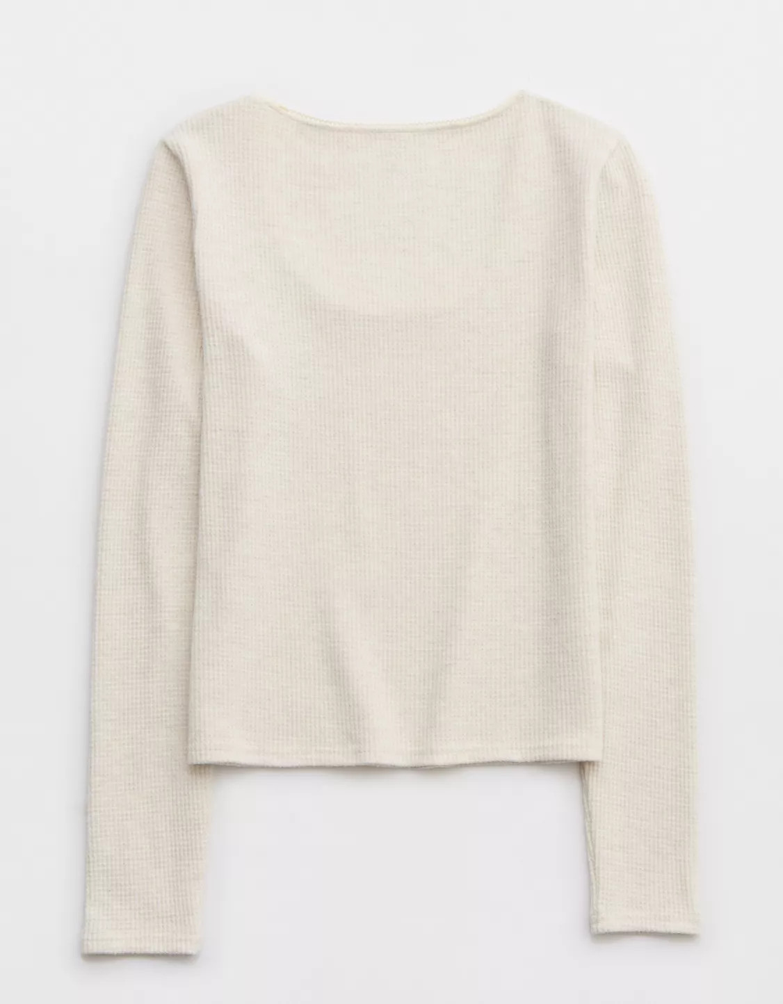 Aerie Waffle Scoop Neck Top | American Eagle Outfitters (US & CA)