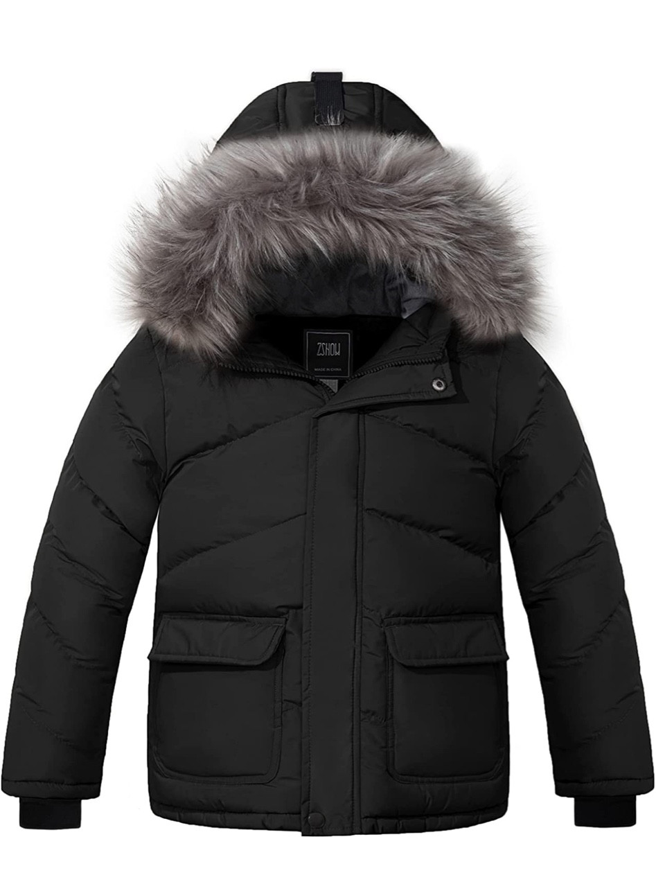 Boys warm winter jacket with fur hood for under $65 on Amazon! 

#LTKsalealert #LTKkids #LTKSeasonal