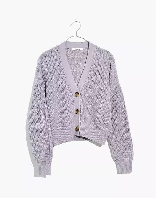 Greywood Crop Cardigan Sweater | Madewell