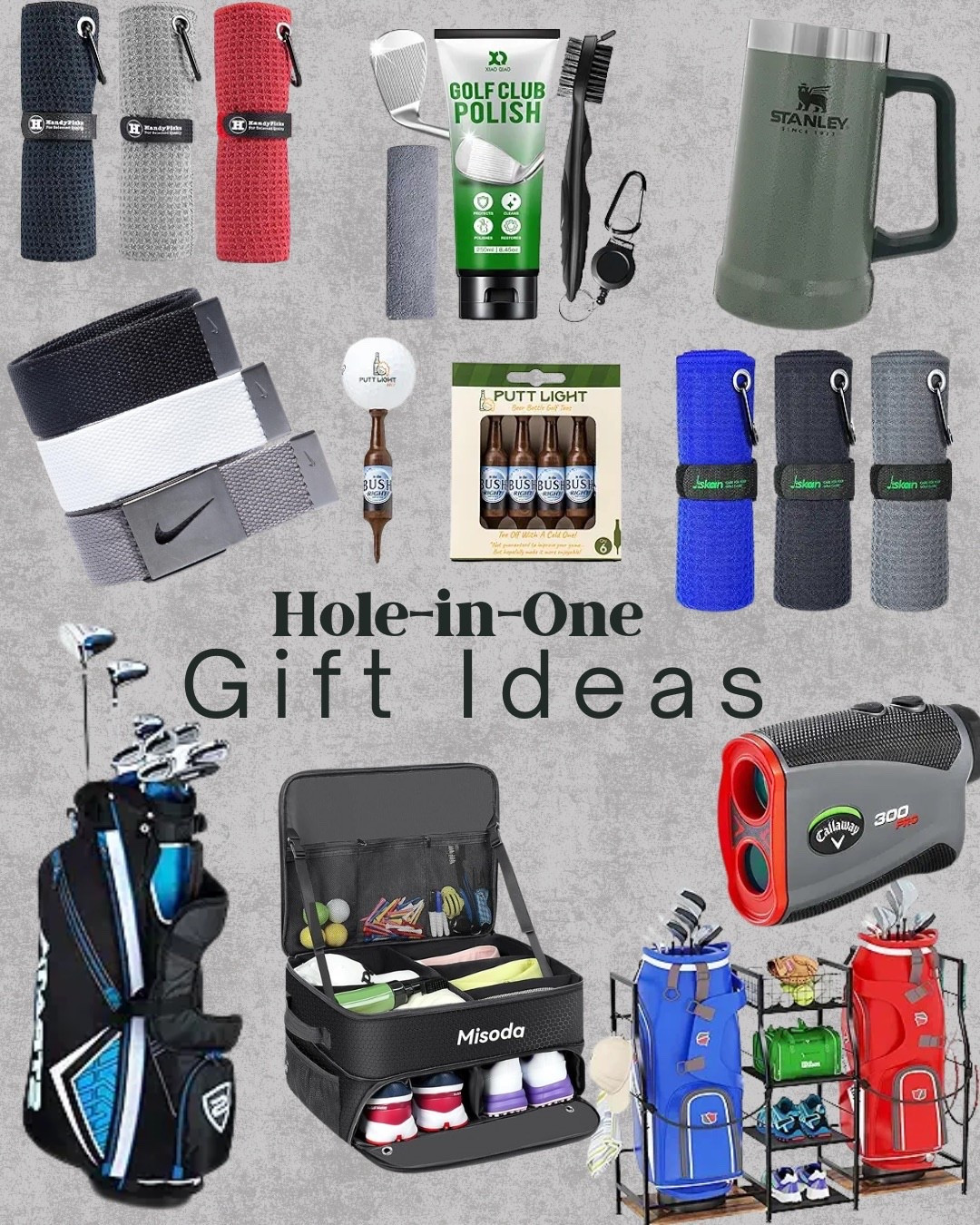 Hole-in-one gift ideas for the golf guy ⛳️
Range days, tourneys, or just Saturday morning golf with the boys — these are fun, practical golf gifts at different price points. Great for husbands, dads, and father-in-law gifts.
#golfergifts #giftsforhim #LTKmens #golfgiftguide #amazonfinds #amazonhome #holidaygiftsforhim #LTKholidaygifts

#LTKCyberWeek #LTKMens #LTKGiftGuide