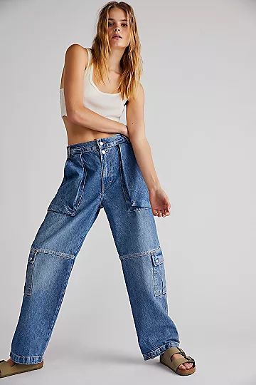 Marx Slouchy Cargo Jeans | Free People (Global - UK&FR Excluded)