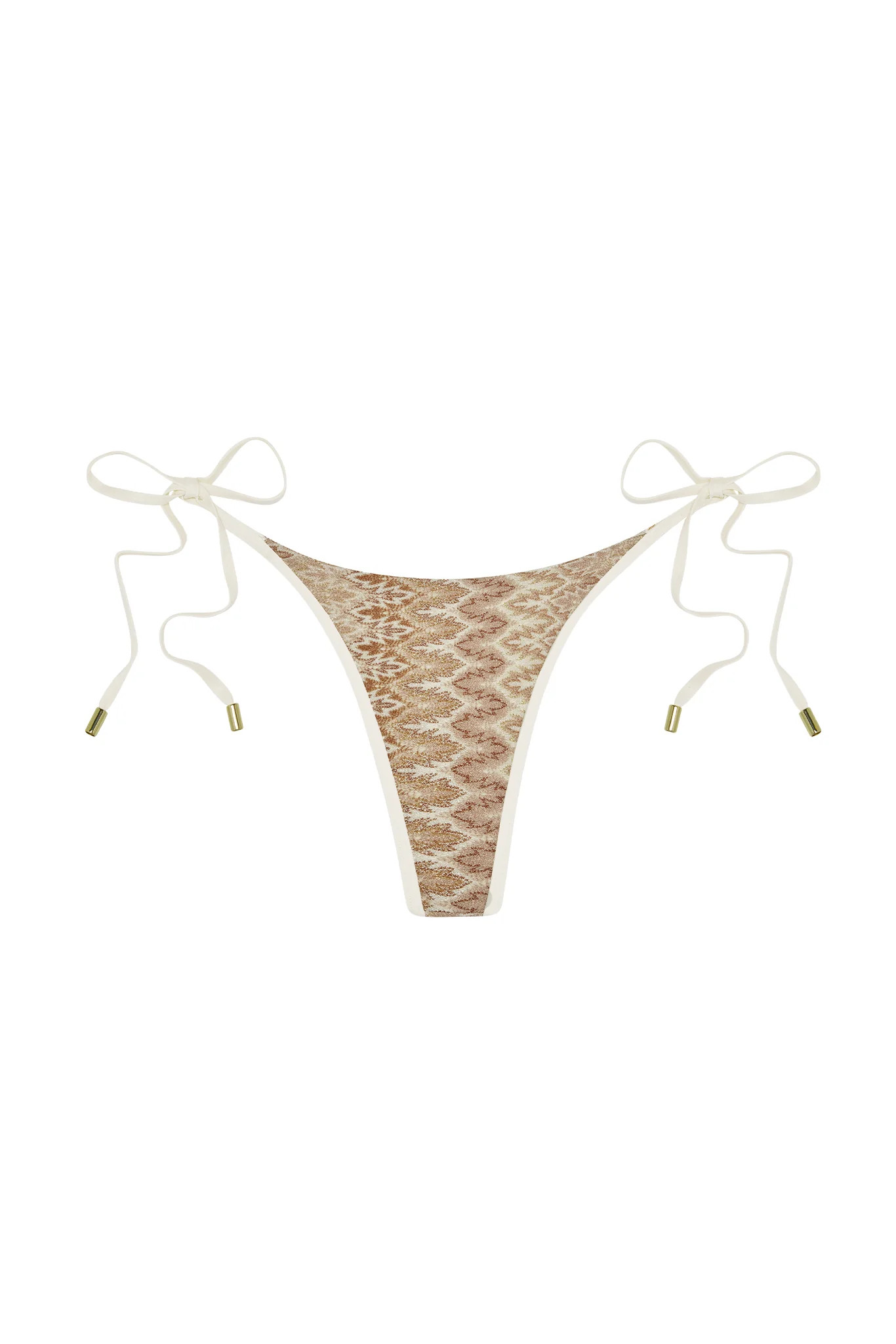 Palma Bottom Color Block - Porto Cervo Gold | Monday Swimwear