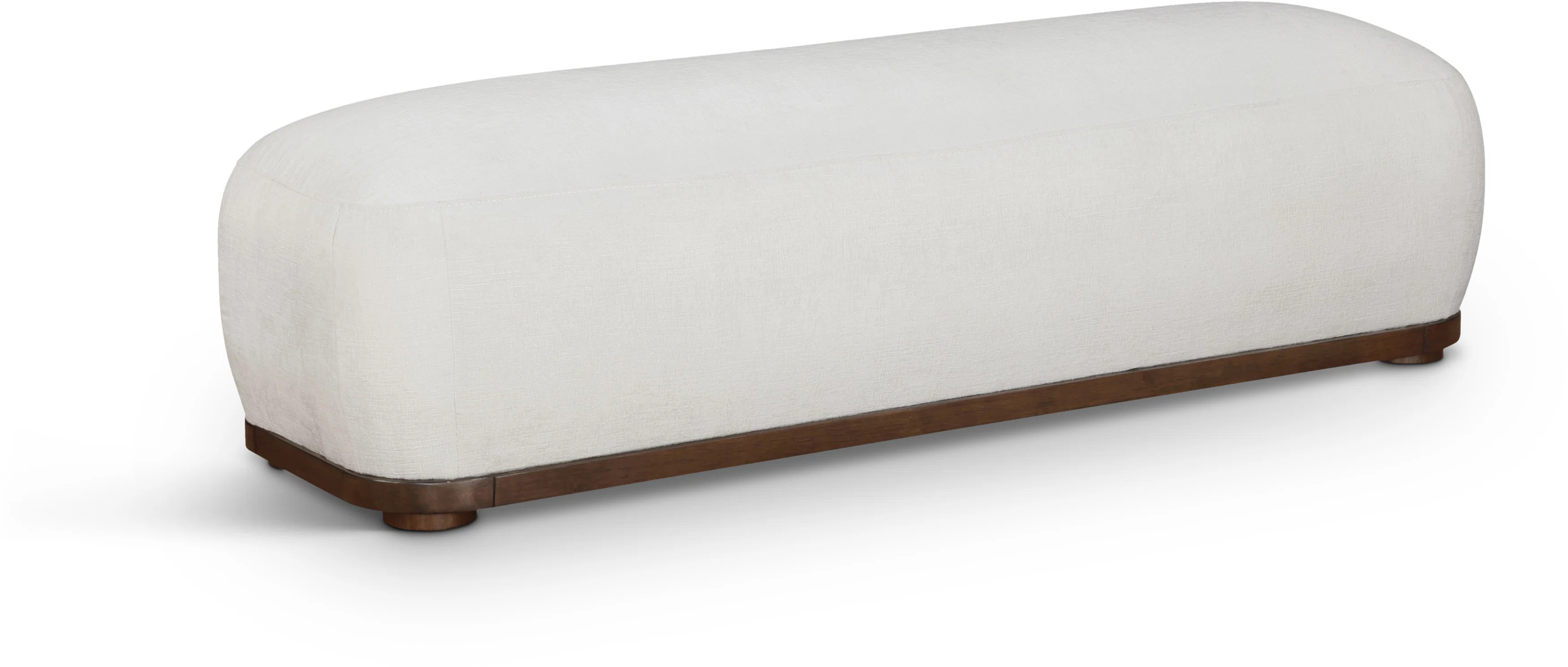 Rukie Chenille Fabric Bench | Wayfair North America