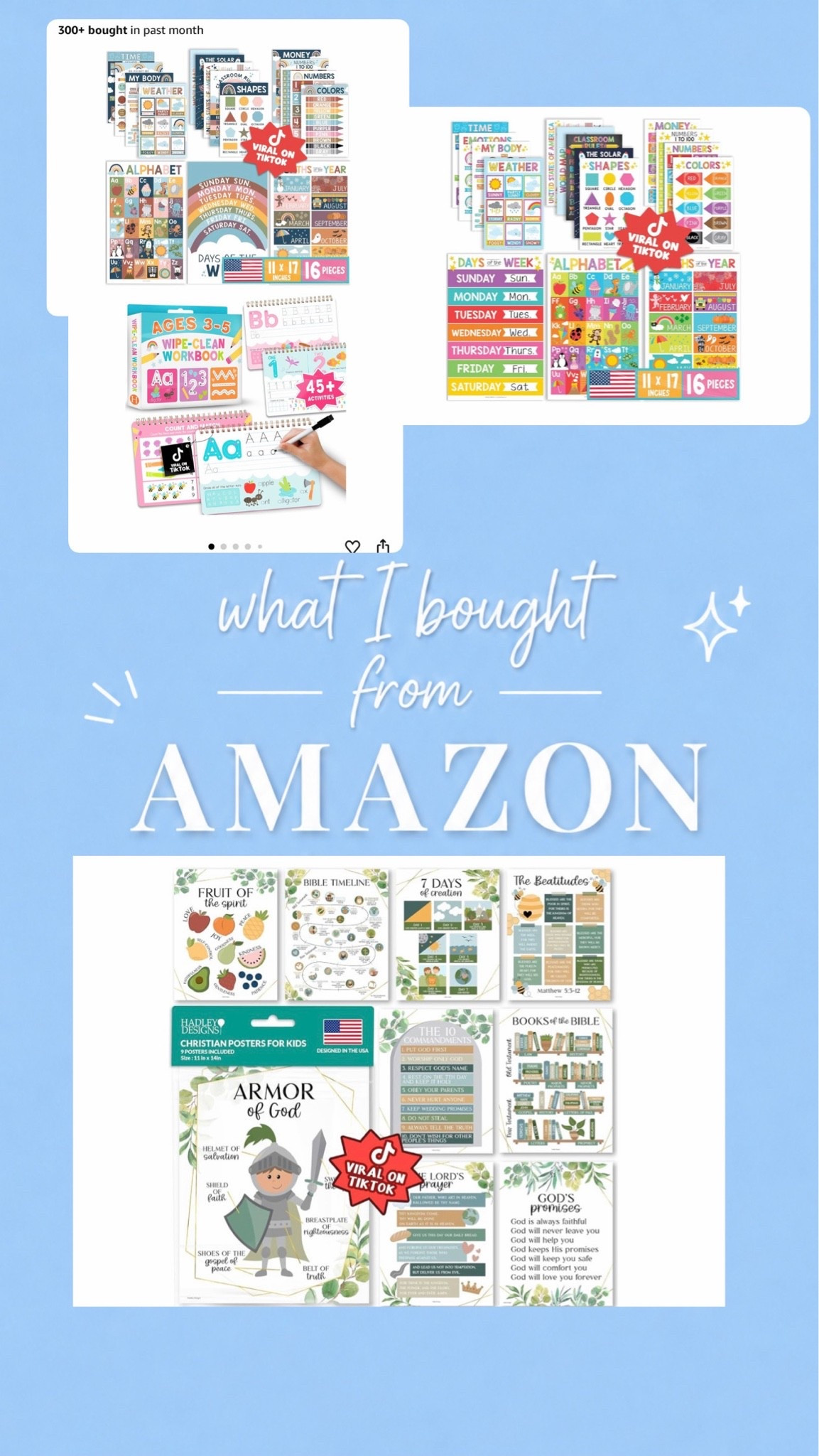 Easy at home learning supplies for the kiddos! I love the faith based ones!

#LTKmomlife #LTKKids