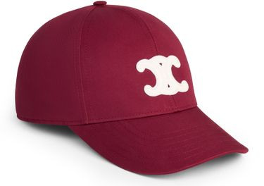 Triomphe baseballkappe aus baumwollgabardine - CELINE | 24S (APAC/EU)