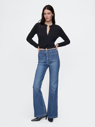 High Rise '70s Flare Jeans | Gap (US)