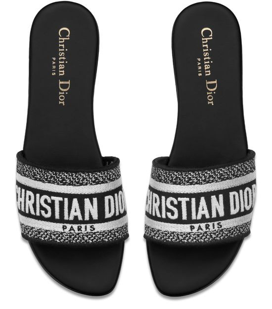 Dway embroidered cotton mules - DIOR | 24S (APAC/EU)