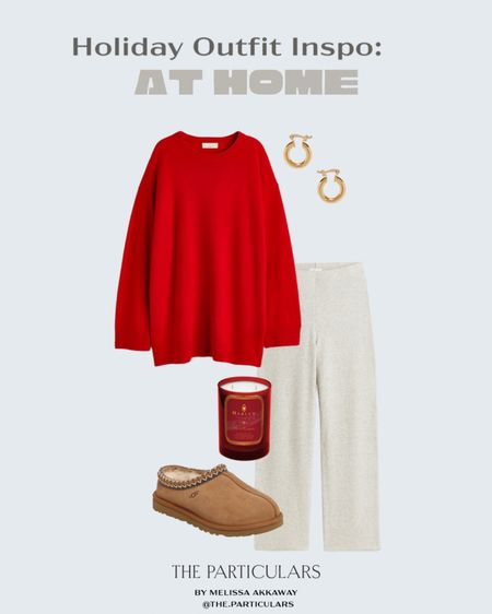 Outfit inspiration for a cozy Christmas spent at home! 

Holiday outfit, Christmas outfit, Christmas inspo, holiday season, winter outfit, casual outfit, loungewear, Ugg slippers, cozy style, comfy style, mom style, H&M finds

#LTKSeasonal #LTKHoliday #LTKstyletip