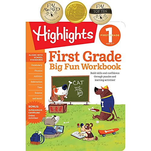 First Grade Big Fun Workbook (Highlights™ Big Fun Activity Workbooks) | Amazon (US)