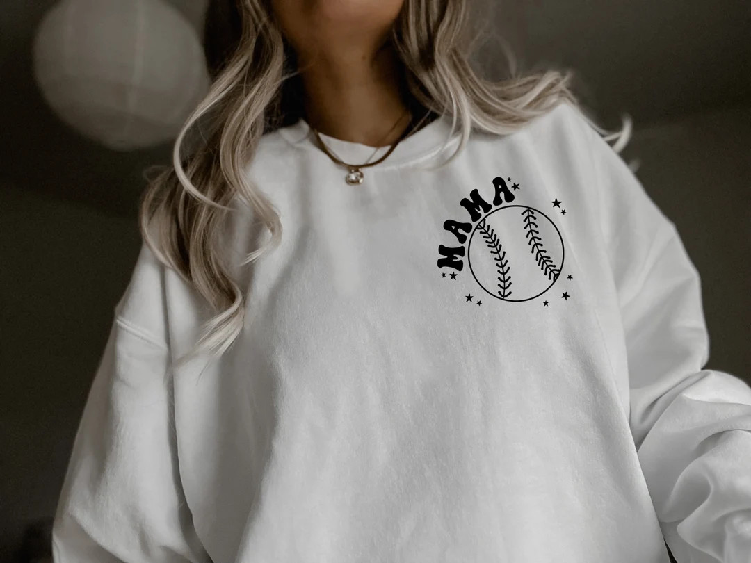 Baseball Mama Sweatshirt, Softball Mama Sweatshirt, Baseball Mom Sweatshirt, Sports Mom Sweatshir... | Etsy (US)